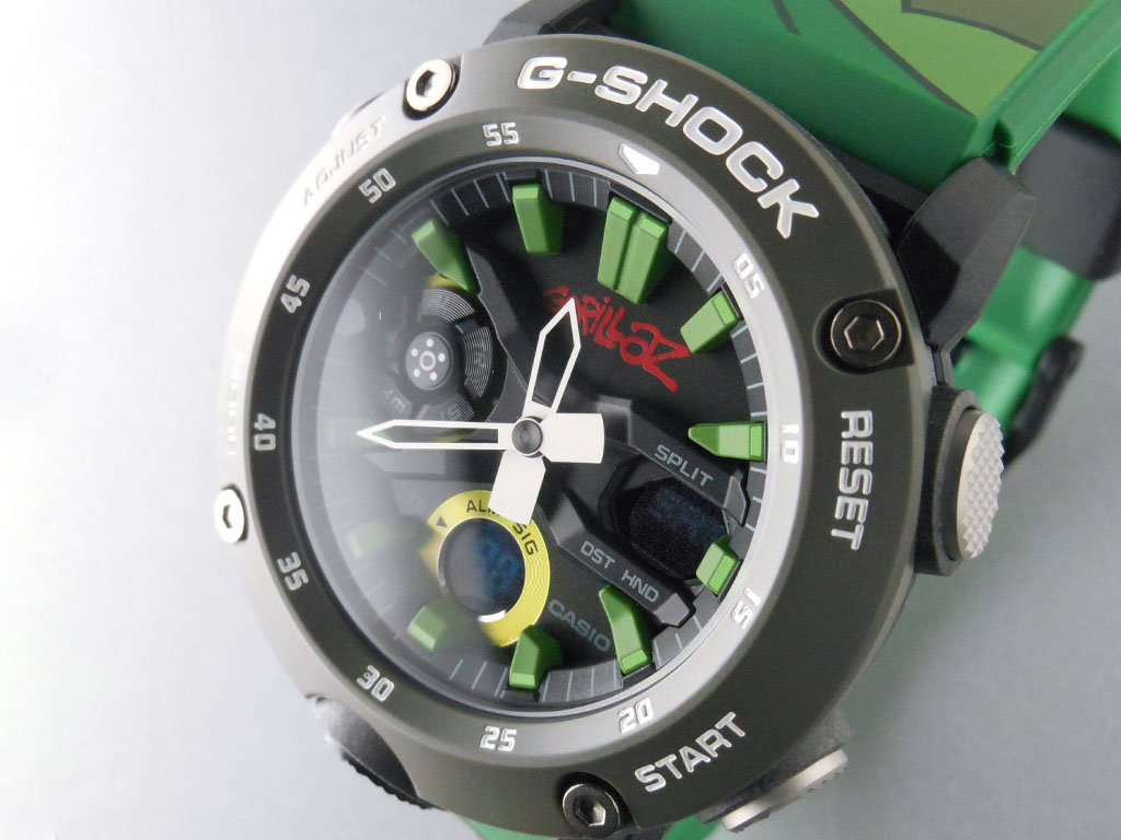 ga-2000gz-3ajr GORILLAZコラボモデル G-SHOCK