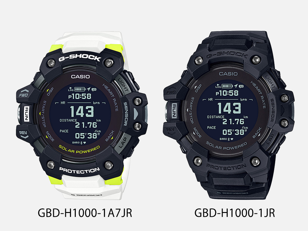 【新品】G-SHOCK GBD-H1000-1A7JR カシオ 腕時計 心拍計