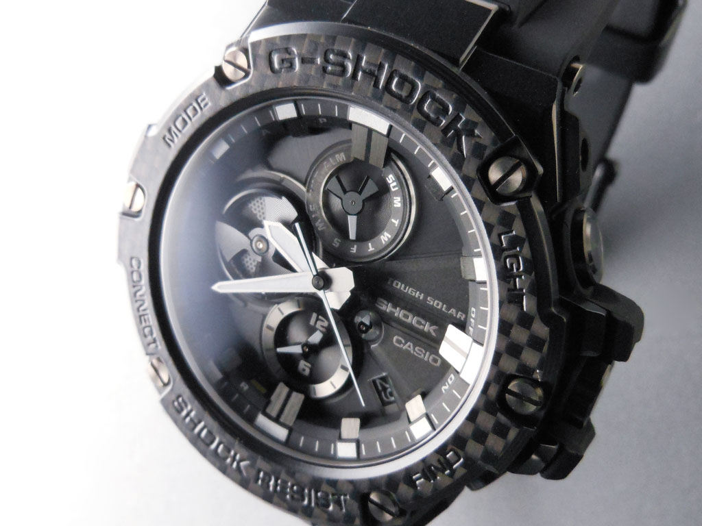 G-SHOCK　カーボンベゼル　GST-B100X　　G-STEEL