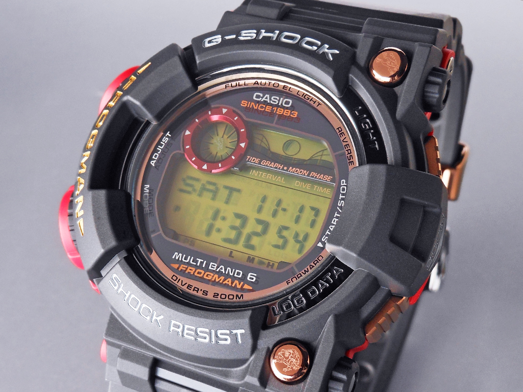 35周年限定G-SHOCK  GWF-1035F-1JR！マグマオーシャン！