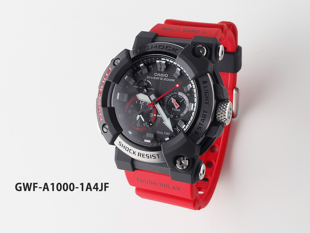 新品 CASIO G-SHOCK FROGMAN GWF-A1000-1A4JF