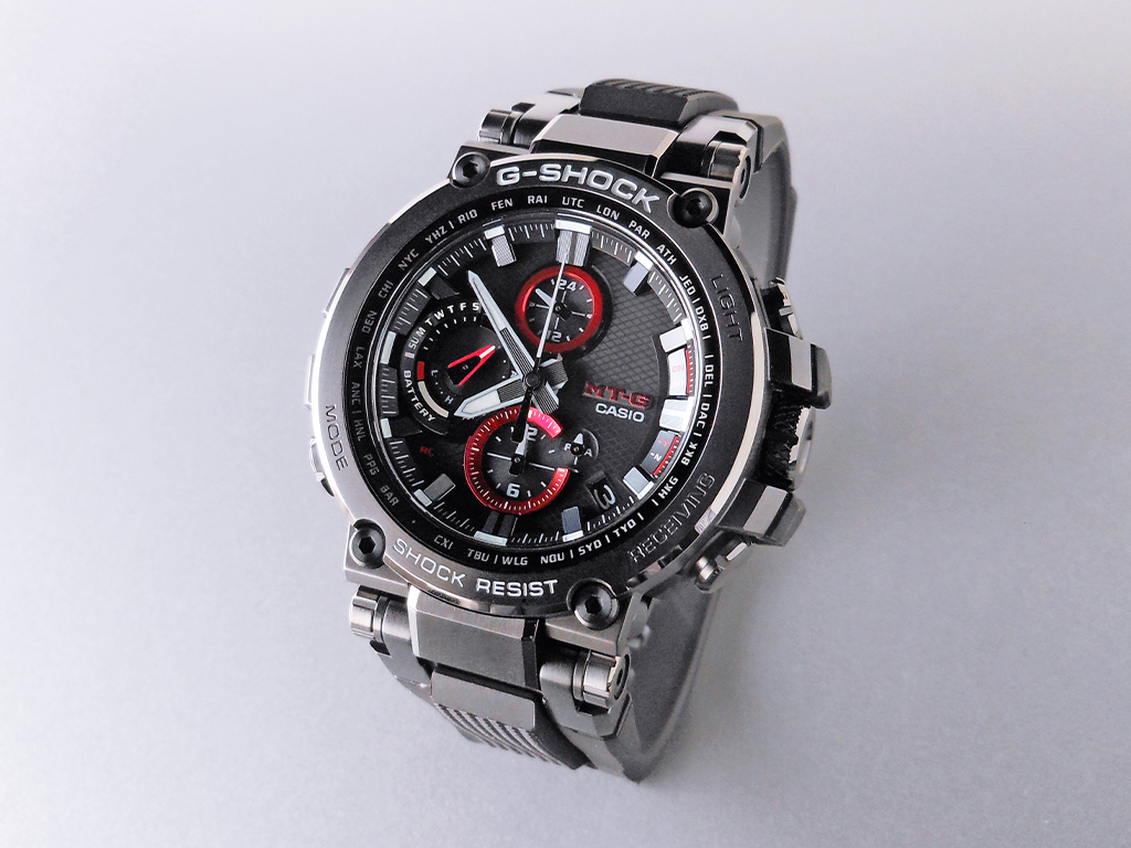 [カシオ] 腕時計MTG-B1000B-1AJF メンズ ブラック