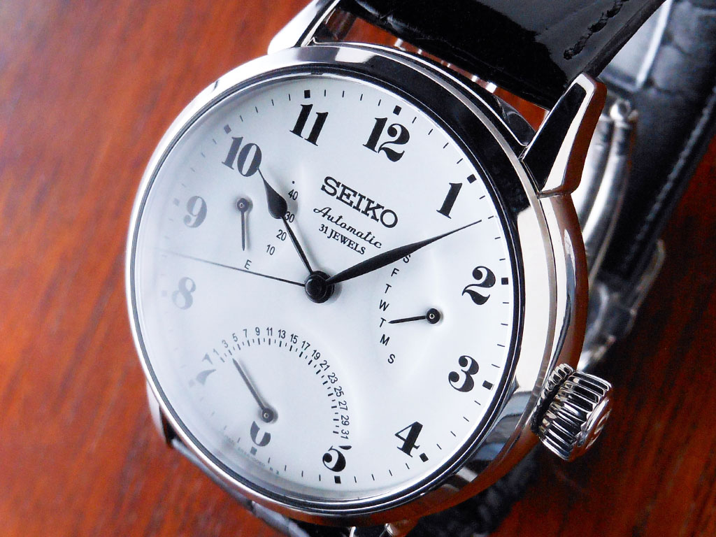 【大幅値下げ】SEIKO プレザージュ SARD007 琺瑯白文字盤