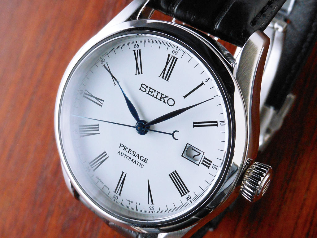 専用【美品】 SEIKO SARX049プレザージュ 琺瑯ダイアル 自動巻き尚ラグ