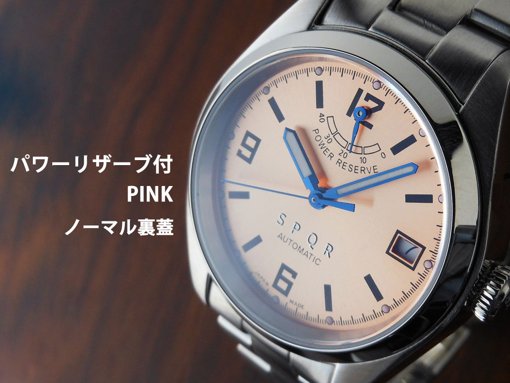 SPQR腕時計 Ventuno pr-nc 手巻付自動巻パワーリザーブ | auriol-sa.com
