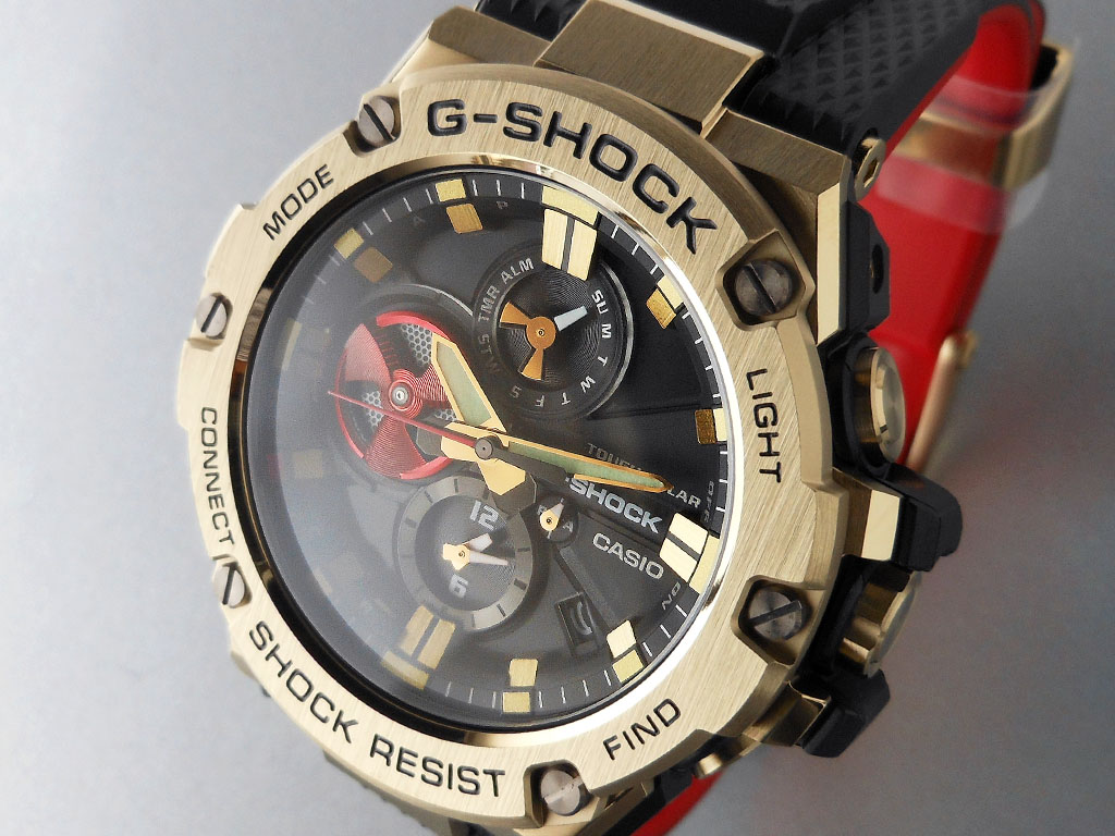 新品　G-SHOCK GST-B100RH-1AJR