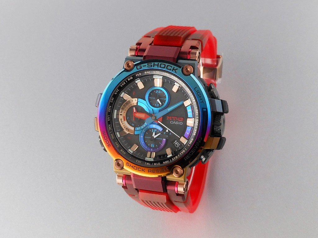 G-SHOCK MTG-B1000VL-4AJR レインボー　限定