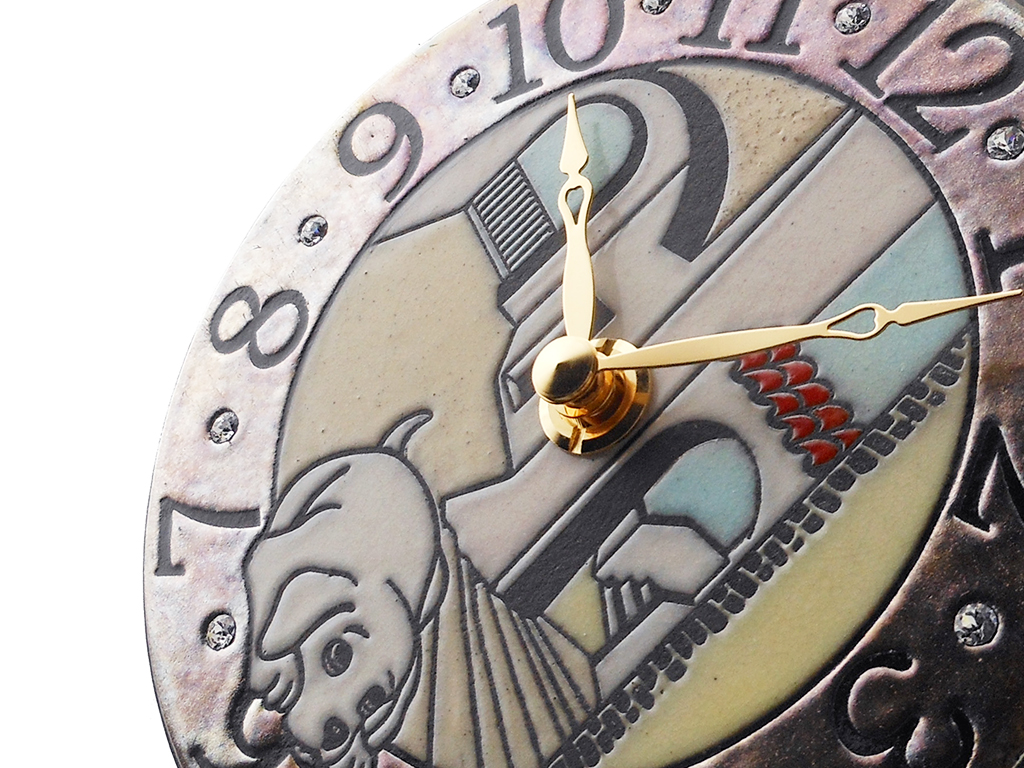 Zaccarella【イタリア製陶器枠置き掛け兼用時計】 | 静岡の宝石・時計