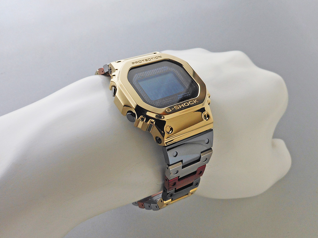 カシオ CASIO G-SHOCK　フルメタル GMW-B5000TR-9JR チタン ソーラー メンズ 腕時計