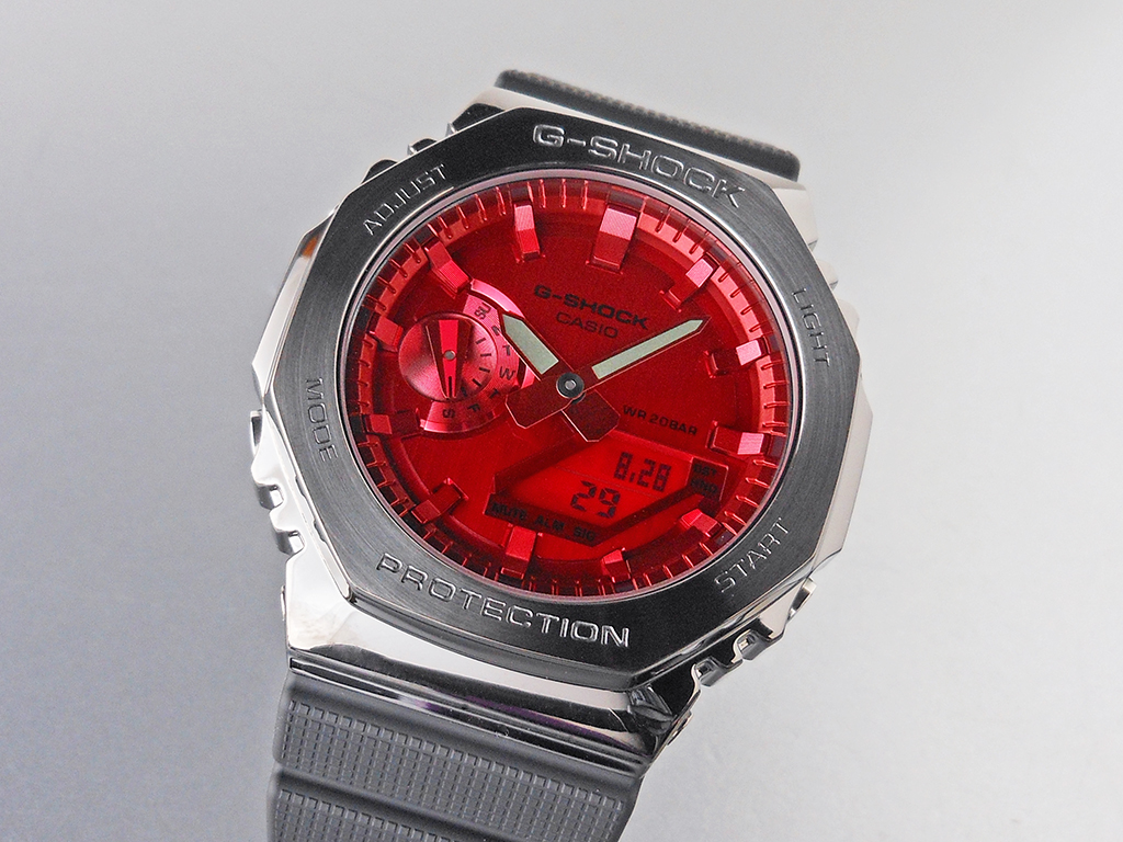 CASIO カシオ G-SHOCK  CA-2100  赤