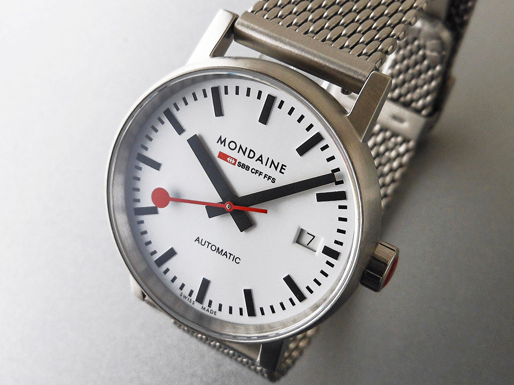 MONDAINE＞MSE.35610.SM メカニカル メッシュブレスレット | 静岡の