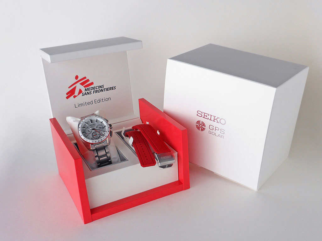 SEIKO】セイコー『アストロン 国境なき医師団コラボモデル