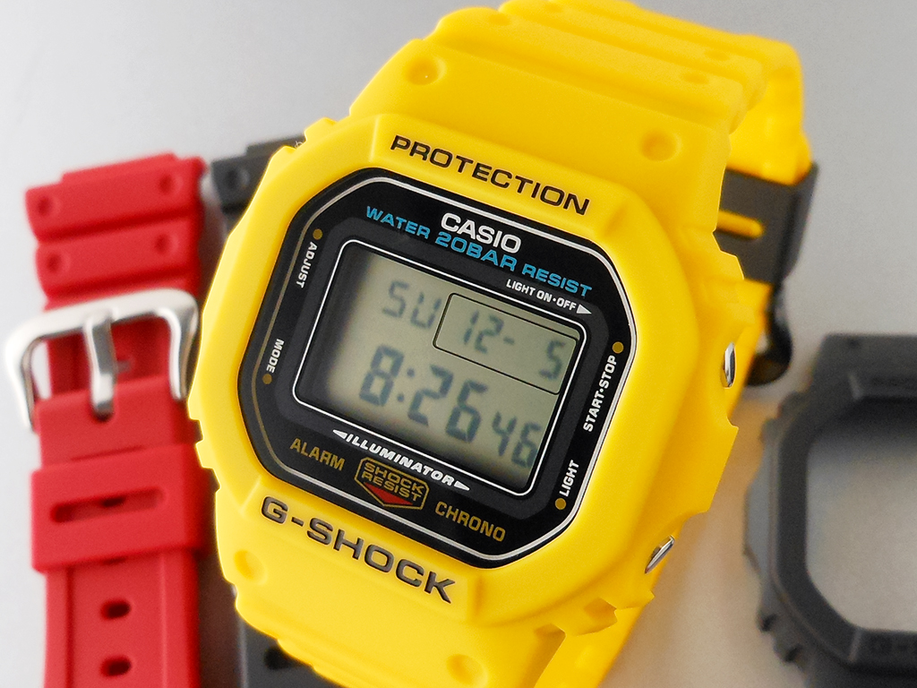 限定先行予約販売 G-SHOCK GB-5600B メタリックイエロー - 時計