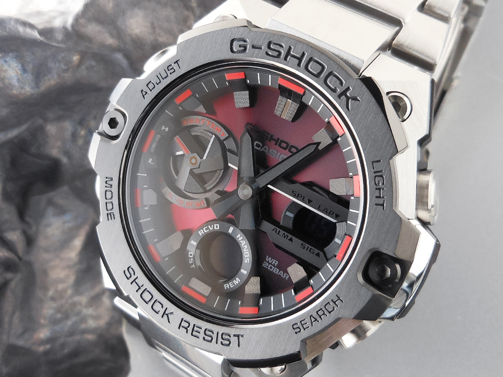 CASIO G-SHOCK G-STEEL GST-B400AD-1A4JF | www.avredentor.com.br