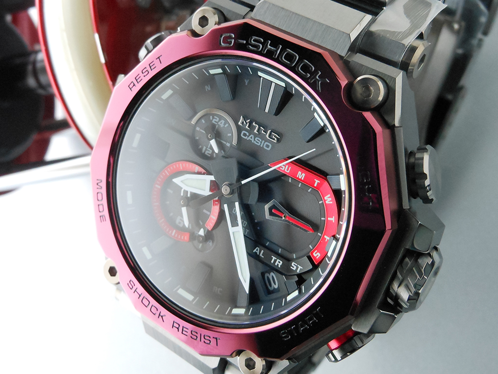 ★新品【G-SHOCK】MTG-B2000BD-1A4JF ボルドー