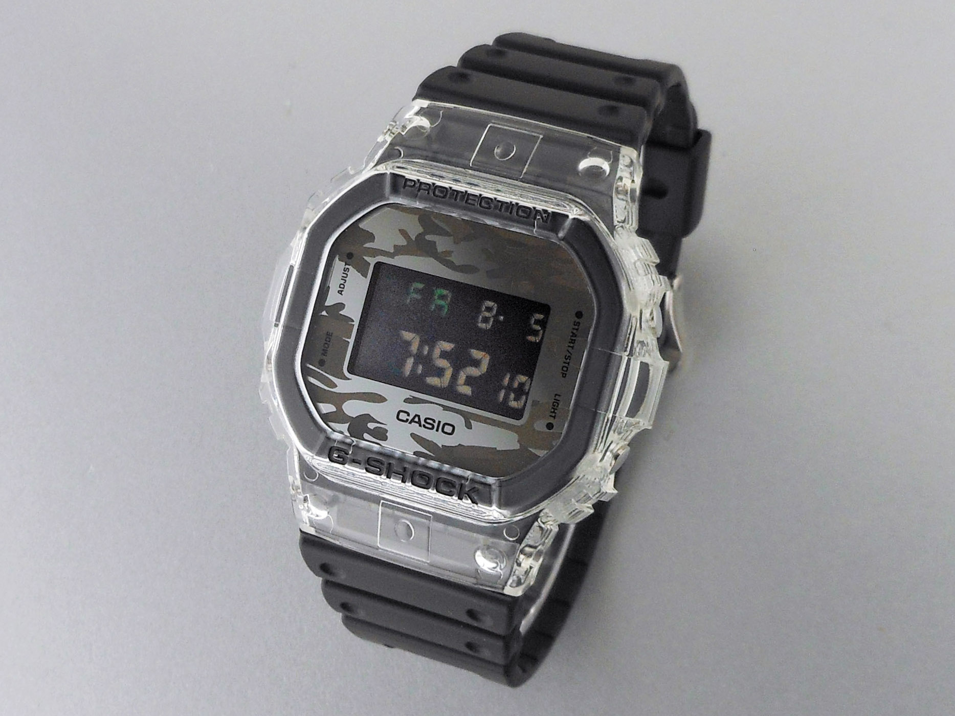 CASIO G-SHOCK  クリア 透明ベルト DW-5600SK