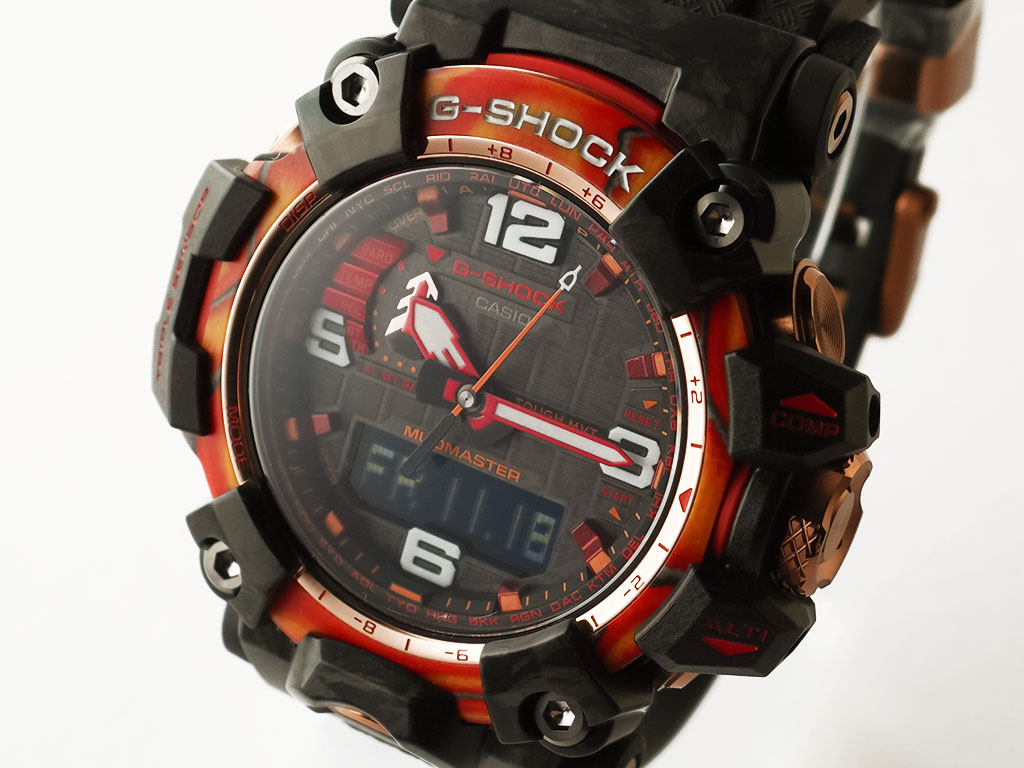 MUDMASTER限定モデル「G-SHOCK 40th Anniversary Flare Red（フレア