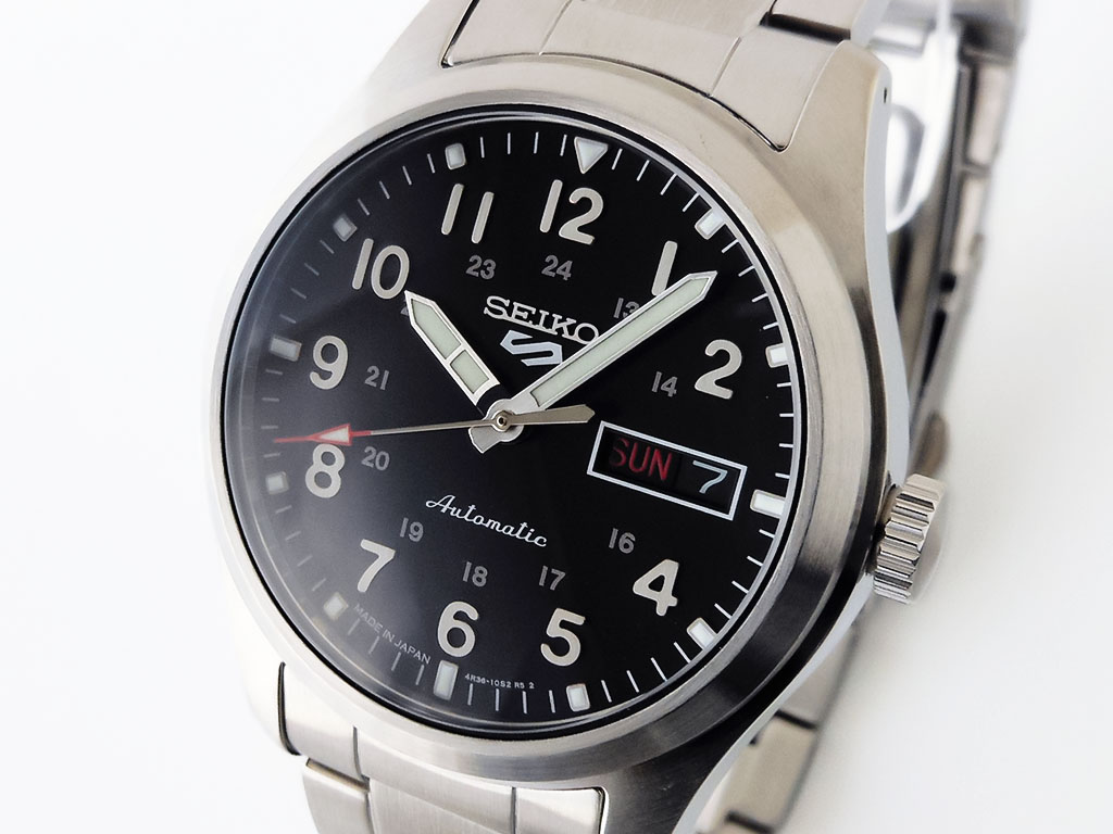 SEIKO Sマーク手巻き文字盤に焼けシミ経年劣化多ベルト非純正