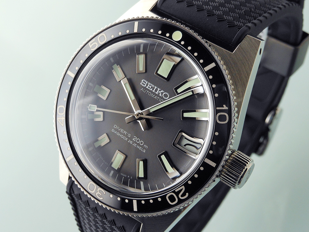 SEIKO セイコー 時計 　SBEN003  国内限定500本 Prospex プロスペックス 1965年 メカニカル ダイバーズ 復刻 キャリバー 自動巻き 腕時計 ブラック系【新古品】【未使用】