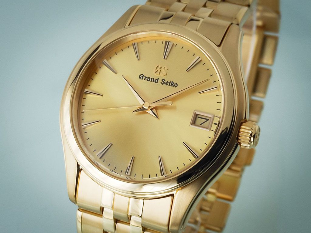 Grand Seiko＞SBGX218 /ヘリテージコレクション/K18イエロー