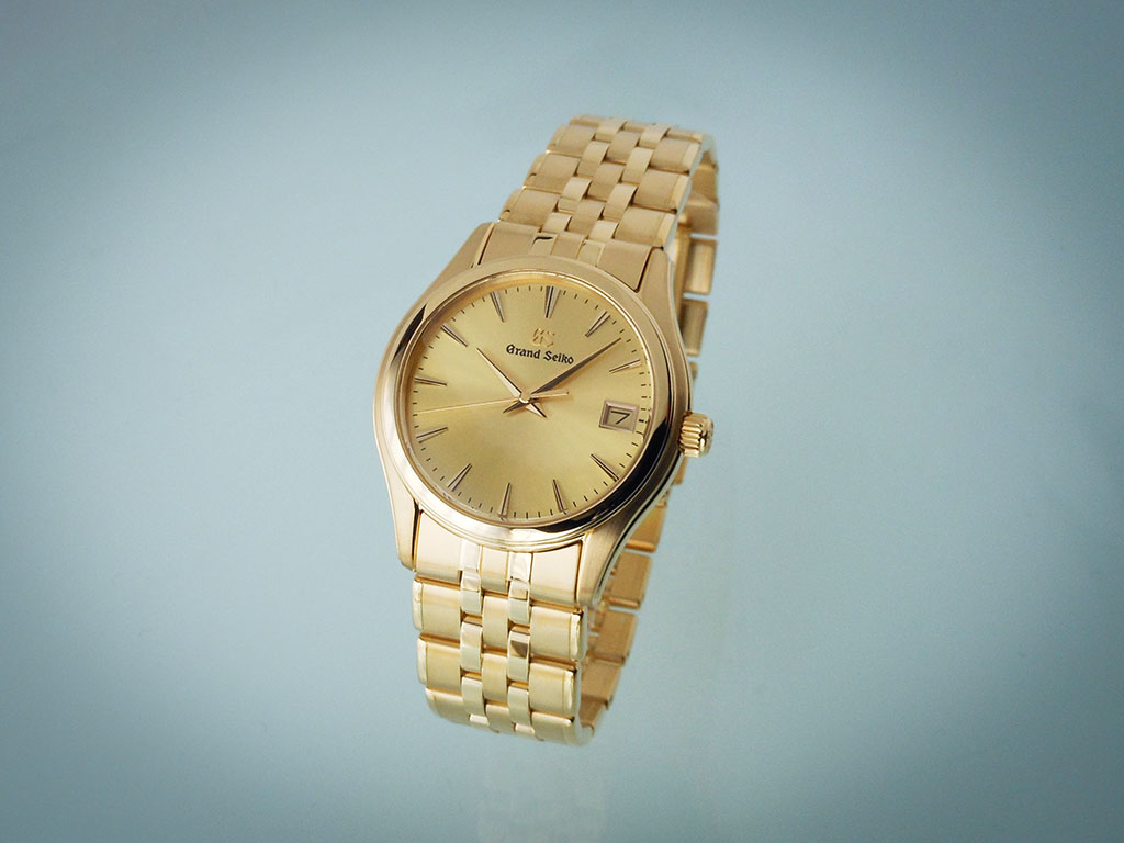 Grand Seiko＞SBGX218 /ヘリテージコレクション/K18イエロー