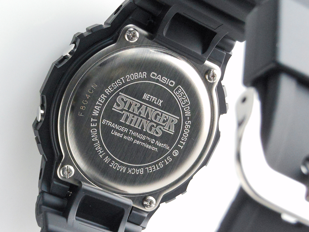 時計 CASIO Stranger Things DW-5600STT-1JR DW-5600STT-1 | G-SHOCK DIGITAL Black | CASIO CANADA